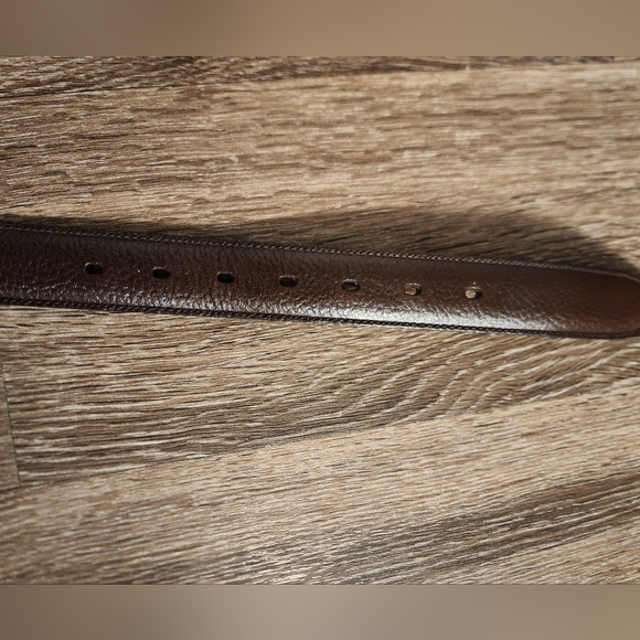 🔴 🔚🔜 NWT Cowhide Perry Ellis Leather Belt. - Picture 4 of 5